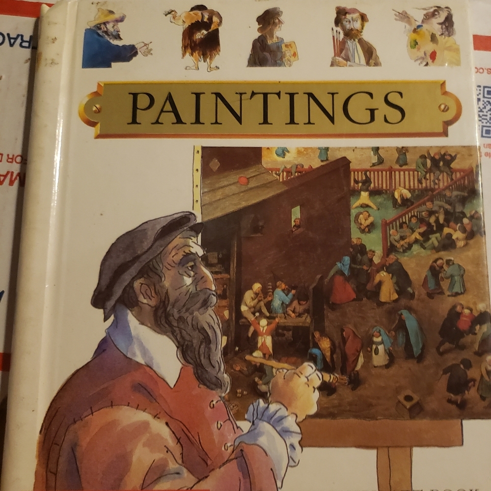 Scholastic Paintings Book First Discovery ART Book Hard